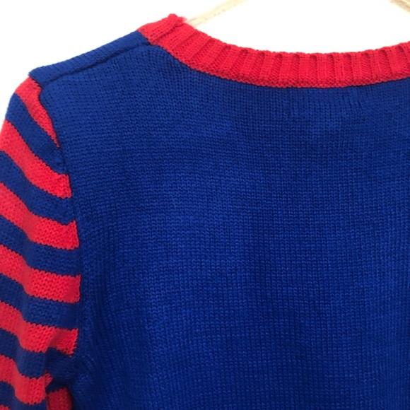 IT'S OUR TIME Girls Holiday Christmas Sweater Snowman Love NWT $40 - Picture 9 of 13